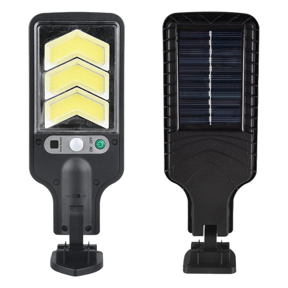 Solar Motion Sensor Wall Lights Outdoor Security,Solar Powered Led Lighting With Remote Control Function,Three Intelligent Lighting Modes Wide Detection Range,Waterproof Fence Yard Safety Lighting