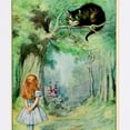 thumbnail image 2 of CafePress - Alice In Wonderland The Cheshire Cat Vin Mousepad - Non-slip Rubber Mousepad, Gaming Mouse Pad, 2 of 5