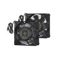 thumbnail image 1 of Paquete de 2 ventiladores de corriente alterna DEWENWILS, 120 mm, impermeable, 18 W, 120 V, 1 of 7