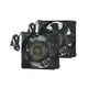 thumbnail image 1 of Paquete de 2 ventiladores de corriente alterna DEWENWILS, 120 mm, impermeable, 18 W, 120 V, 1 of 7