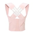 thumbnail image 1 of Global Bestselling Smart Adjustable Posture Corrector for Women - Premium Nylon-Spandex Blend, Comfortable Non-Restrictive Design, Custom Logo Option, XL Size in Pink - Ideal for Back Hunch, 1 of 6