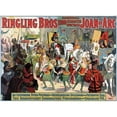 thumbnail image 2 of Circus Poster C1912. N'Ringling Bros. Tremendous 1200 Character Spectacle Joan Of Arc - An Inspiring Vivid Picture Of, 2 of 4