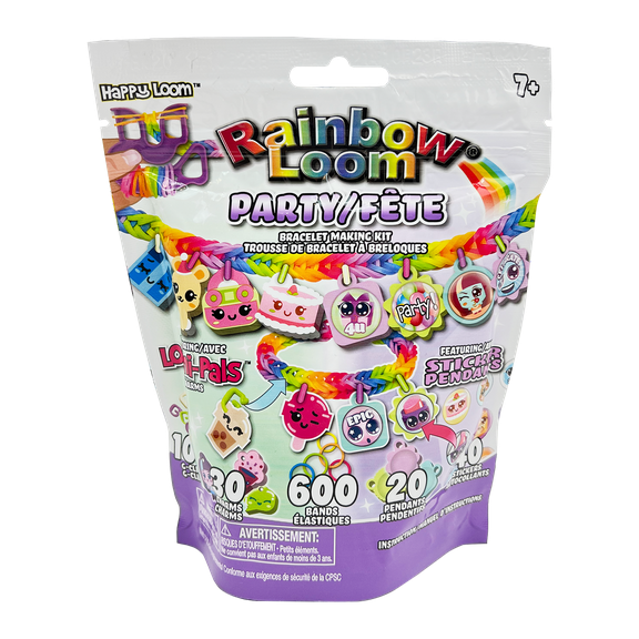 Rainbow Loom Loomipal Collectible Set - PARTY