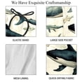 thumbnail image 4 of luoweisi Men's Beach Shorts Quick Dry Swim Trunks with Mesh Lining Whale L, 4 of 5
