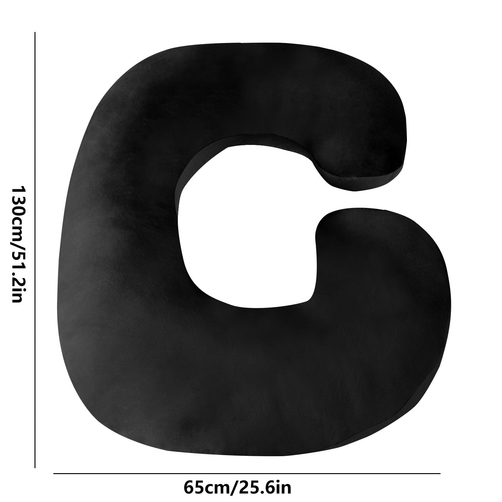 Premium Ultra Soft Pregnancy Pillow, C Shaped Full Body Pillow Maternity Pillow for Women 51.2 inch, Pregnancy Pillows for Sleeping Pregnant Must Have with Jersey Removable Cover