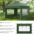 thumbnail image 4 of Outdoor Rainproof Tent Surface  Cover Replacement Garden Shade Top Oxford Cloth, 4 of 6