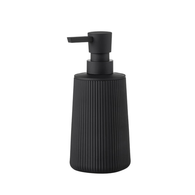 Dispensador de jabón líquido, dispensador de jabón con bomba, jabón de ducha, loción en gel Negro