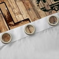 thumbnail image 4 of Erosebridal Rustic Cabin Camper Black Out Curtains,Rustic Farmhouse Buffalo Letter L Curtains Pack of 2 (42x63 Each) For Boys Kids, 4 of 7