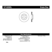 StopTech Power Slot 05-07 Cadillac XLR / 06-09 Chevy Corvette Front Left Drilled & Slotted Rotors Fits select: 2005 ,2006-2008 CHEVROLET CORVETTE