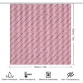 thumbnail image 2 of 4Pcs Elegant Clear Faux Gold Glitter Stripes Pattern Shower Curtain Sets, Bathroom Set Decor with Non-Slip Bath Mat, Toilet Lid Rug and Contour Mat, 72 x 72inch, 2 of 8