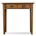 thumbnail image 4 of Leick Meubles Console en Bois à 2 Tiroirs en Finition Chêne Candleglow, 4 of 9
