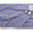 thumbnail image 2 of Soimoi Poly Georgette Fabric Fish & Shells Ocean Print Fabric by Yard 52 Inch Wide, 2 of 2