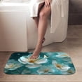 thumbnail image 4 of 1pc Tropical Floral Bathroom Rug Bathroom Decor and Accessories- Durable,Anti Slip,And Quick Drying,Suitable For Indoor/outdoor Use - Perfect For Bathrooms,Bedrooms,Kitchens, 4 of 9