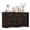 Brown-7 Drawers, variant on Lacoo 6 Drawers Wooden Dresser for Bedroom, 47'' Modern Storage Chest of Drawers for Living Room, Black
