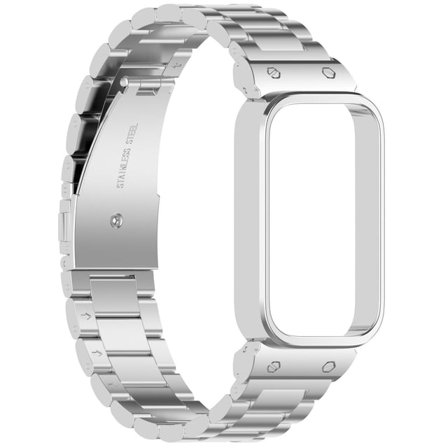 BotaniNest Bracelet de Montre en Acier Inoxydable à 3 Perles
