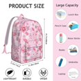 thumbnail image 5 of Sunflower Floral Everyday Backpack for School College and Work, Large Capacity Bookbag with Laptop Sleeve, Durable Commuting Travel Backpack, Flowers Design Unisex Gift for Teens Adults, 5 of 5