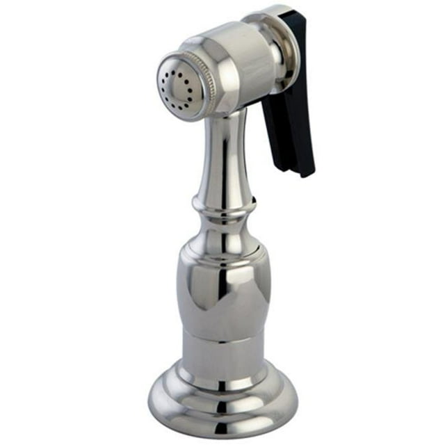 Kingston Brass KBSPR6 Gourmetier Kitchen Faucet Sprayer with Hose- Polished Nickel