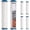3.7 x 0.9 inches, variant on Turbo Shower  Filter with Minerals,  Drops Filtered Shower  High  Hydro Showerhead Filter for Hard Water, Reduces Dry Itchy , 2.7in Set of 6  PP- Filters