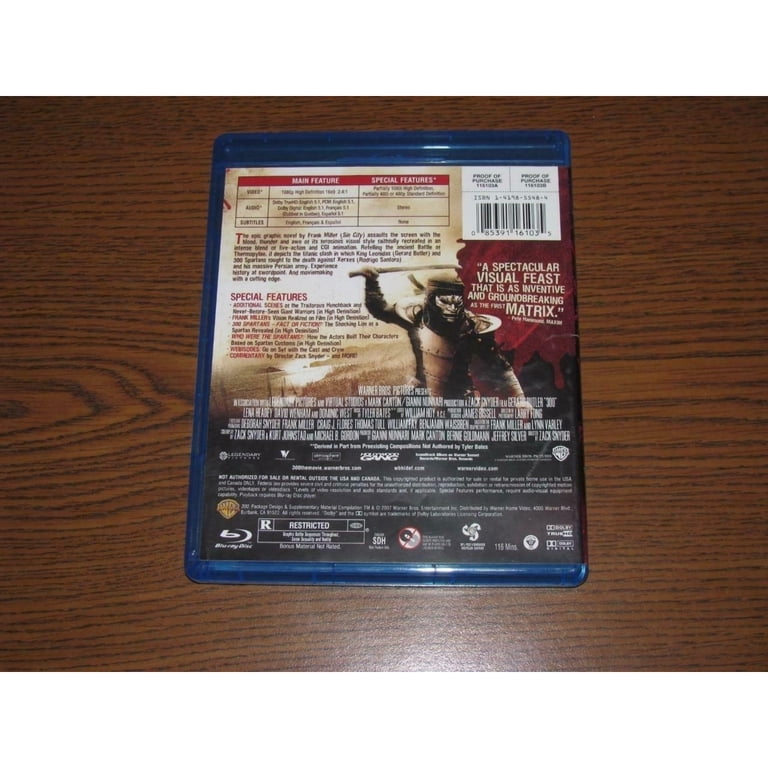 300 (BD) [Blu-ray], Feature,Action,Science Fiction, Action, War