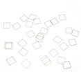 thumbnail image 4 of 30pcs DIY Hollow Frame Pendants Resin Craft Open Bezels Jewelry Making Supplies AccessorySquare Shape L, 4 of 14