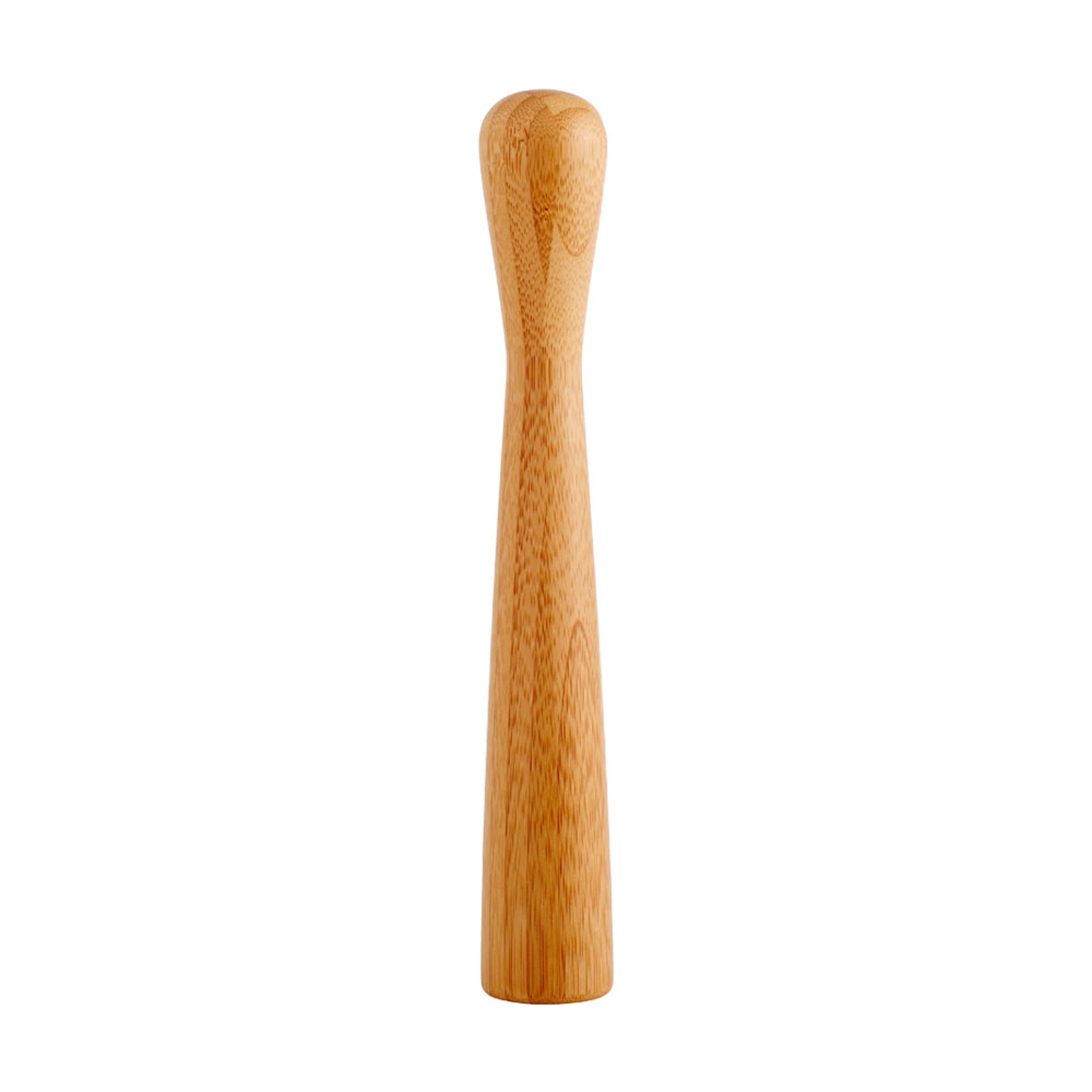 Built Traditional Hard Bamboo Ergonomic Curve Muddler