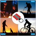 thumbnail image 6 of Uxcell Reflective Keychain Tags, Reflective Zipper Pulls Nylon Keychain High Visibility Reflectors Tags Red, 6 of 7
