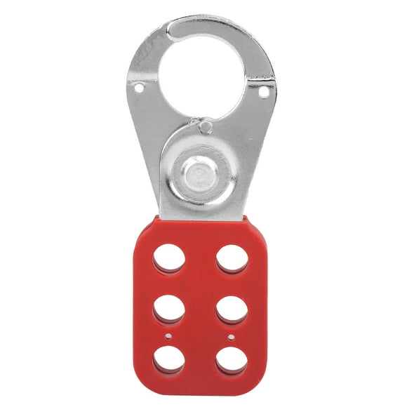 Cerraduras para colgar, cerrojo de bloqueo de mandíbula de 1 pulgada, cerrojo de bloqueo rojo, cerrojo de etiquetado de seguridad, ultra sensible