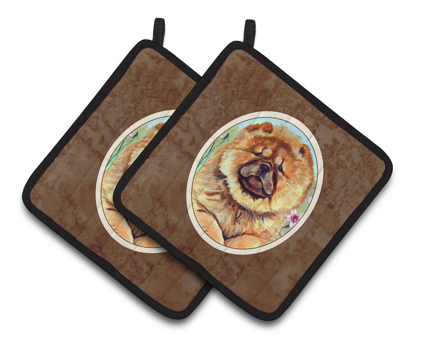 Chow Chow Pair of Pot Holders