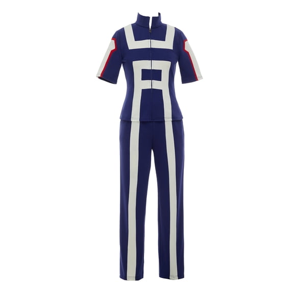 [Official Licensed] My Hero Academia Sportswear Gym Suit Uniform for Women Costume Full Set