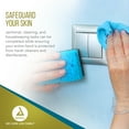 thumbnail image 5 of Exam Glove Safe-Touch™ NonSterile Clear Powder Free Vinyl Ambidextrous Smooth Not Chemo Approved Large, 5 of 7