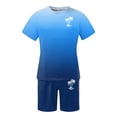 thumbnail image 3 of Men's Short Sets 2 Piece Outfits Tropical Graphic Tees and Shorts Sets Beach Vacation Outfits, 3 of 3