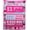 Girl#13th, variant on 13 Year Old Girl Birthday Gifts, Pink Love Rose Elements Happy Birthday Blanket, Sweet 13 Gifts for Girls Daughters Sisters Friends, 50"x60"