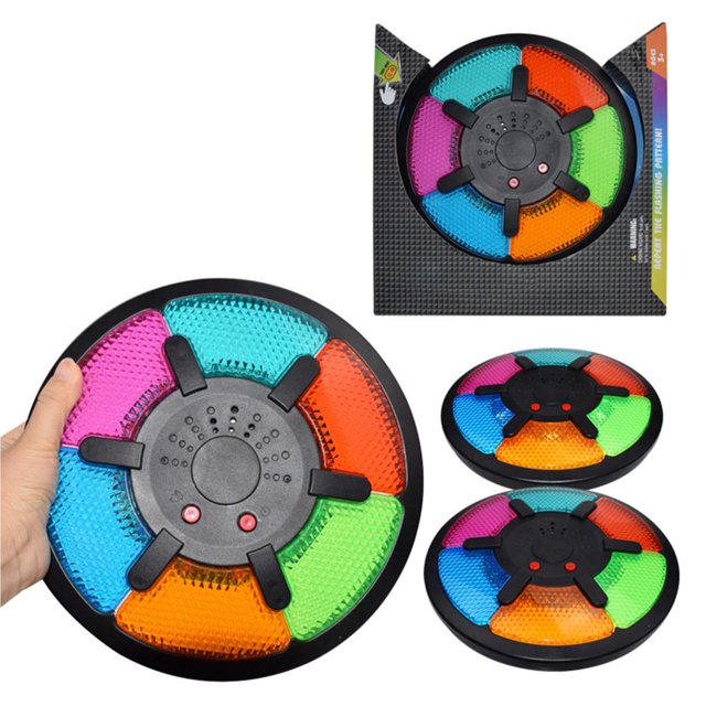 yingyy Memory Training Game Six Grid Electronic Drum Memory Game Kids Intelligent Electronic Memory Game with Music Light Educational Gift for Boys Girls