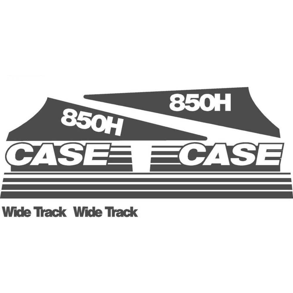 Fits Case Wide Track 850H Crawler Dozer Whole Machine Decal Set New