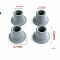 thumbnail image 1 of 4pcs Non-Slip Rubber Feet For Shower Chair Bath Stool Shower Chair Leg Cap Non-Slip Replacement Feet Covers Chair Leg Floor Protector Chair Leg Cover, 1 of 7
