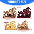 thumbnail image 5 of Msioytog Running Horse Statue Sculptures Decorative Figurines Tabletop Ornament, 5 of 12