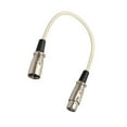 thumbnail image 3 of 30cm Câble Audio Micro 3 Broches XLR Mâle Micro Audio Rallonge Femelle pour Haut-Parleur, 3 of 9
