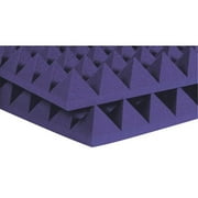 Auralex Acoustics AUR-4PYR-PUR 4 in. Acoustic Pyramids, Purple