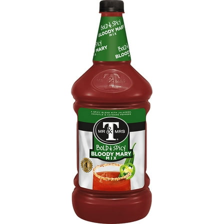 Mr and Mrs T Bold and Spicy Bloody Mary Mixer, 1.75 Liter -- 6 per case.