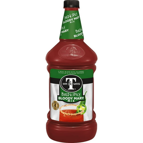 Mr and Mrs T Bold and Spicy Bloody Mary Mixer, 1.75 Liter -- 6 per case.