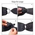 thumbnail image 3 of Portabebés Acuático de Malla Transpirable CUBY Gris Claro Ajustable para Bebé Recién Nacido, 3 of 9
