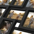 thumbnail image 4 of Hello Laura Rustic 24-Socket Gray Collage Photo Frame 4 x 6 Pictures with Large Family and Friend Decor, 4 of 8