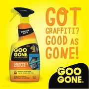 Goo Gone Graffiti Remover Spray Cleaner for Aerosol Spray Paint & Acrylic Paint Clean-Up , 24 oz.