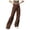 Brown-81, variant on REALiKUN Women's Corduroy Loose Mid Rise Pant Casual Fall Straight Leg Elastic Waist Pants with Pockets Brown 3XL