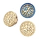 thumbnail image 1 of Selling Stamp en Relieve Sello Cera 3D DIY Vintage Redonde Brass Reemplazo Extraíble Sin para Regalos Navidad Cumpleaños Boda Sobres, 1 of 9