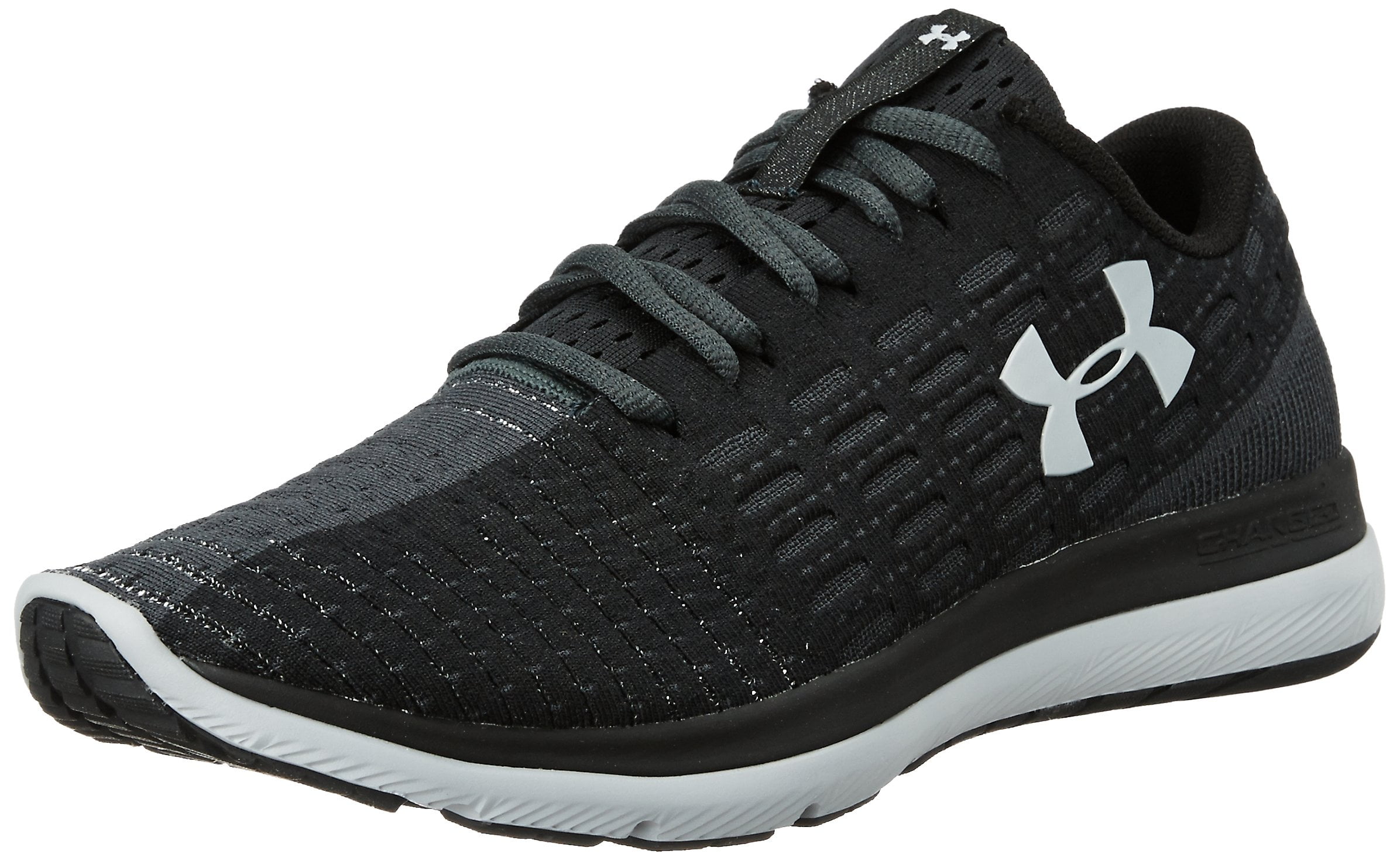 humedad Volcán recurso renovable Under Armour Men's Threadborne Slingflex Shoes, Black/Anthracite, 13 D(M)  US - Walmart.com