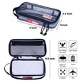 thumbnail image 3 of Rough Enough Clear Travel TSA - Neceser pequeño para cepillos de dientes, kit de afeitado, organizador para mujeres y hombres, 3 of 5