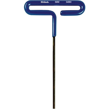 

Eklind Metric 6 mm 6 In. Cushion-Grip Series T-Handle Hex Key