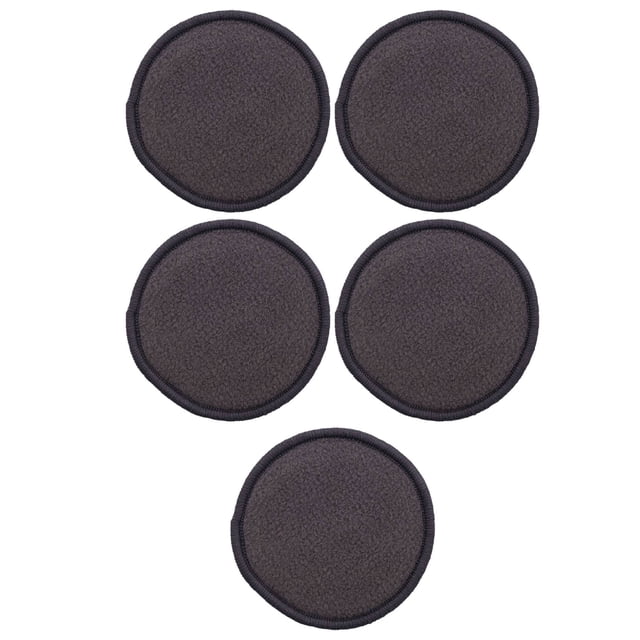 Almohadillas Desmaquillantes Reutilizables de Algodón de Bambú de 80 Piezas de Limpieza para El Cuidado de la Piel Facial de Triple Capa Lavables Almohadilla de Limpieza con Bolsa