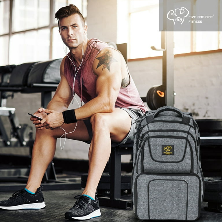 AV Brands gym bag combo for men ll gym & gym accessories Fitness